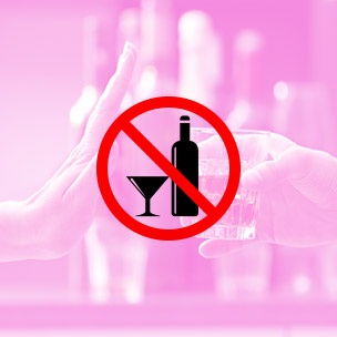 No alcohol icon