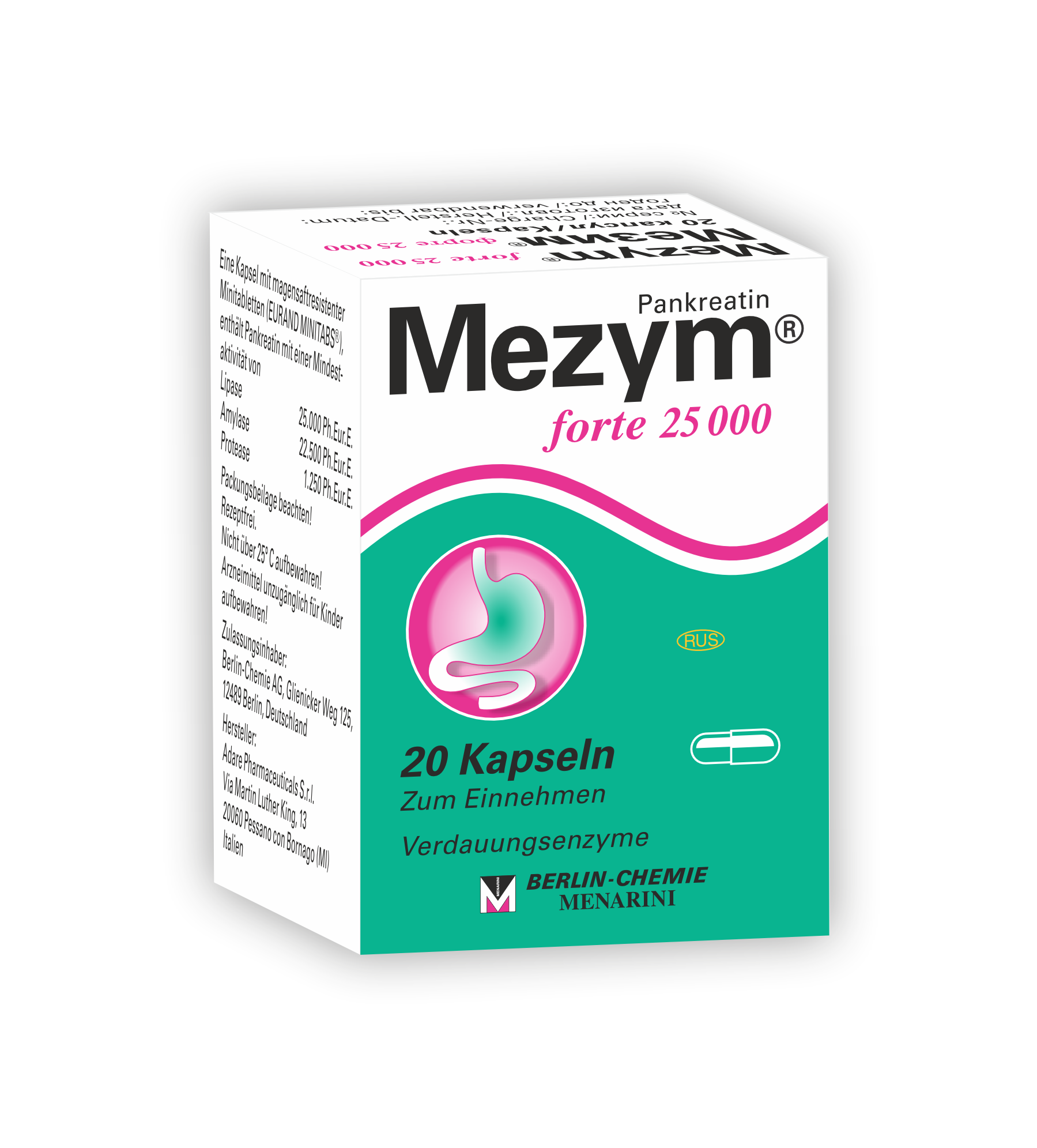 Mezym 25 000 məhsulunun şəkli