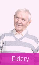 Portrait of old man